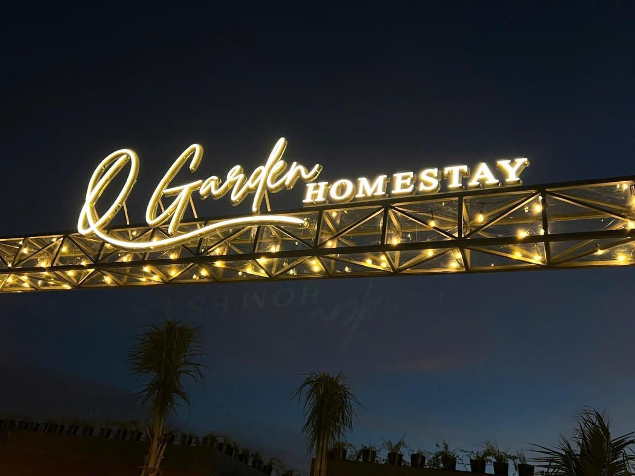 Q Garden Homestay Ha Tien Bagian luar foto